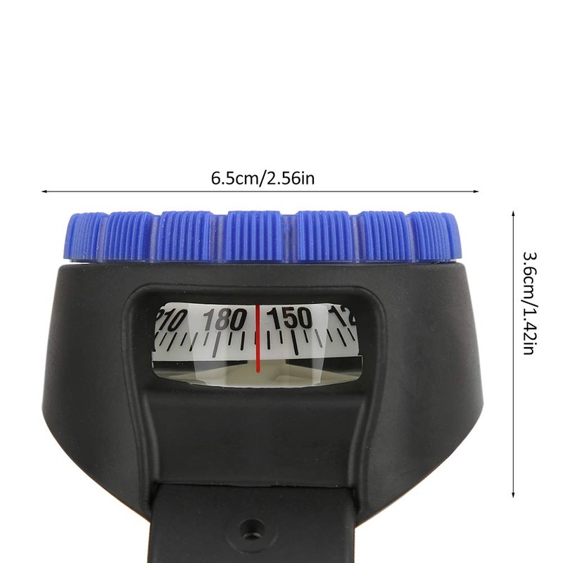 Diving Compass, Accurate Scale, 50 Metres, Waterproof Wrist Compass, Luminous