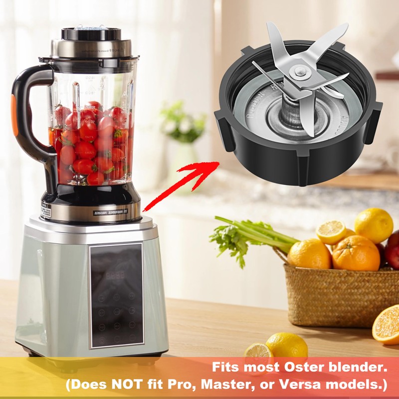 Blender Replacement Parts for Oster Blender - 6-Point Stainless Steel