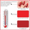 Coquette 24Pcs Gradient Press on Nails with Color Changes Design,