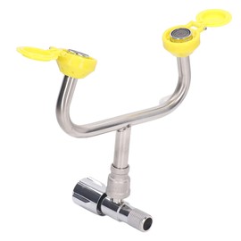 Eye Wash Station for Emergency Eye Wash, Faucet Mounted Eye Wash Station Attachment with Covers, Eye Wash Faucet Sink Attachment, Eye Washer Adapter for Faucets