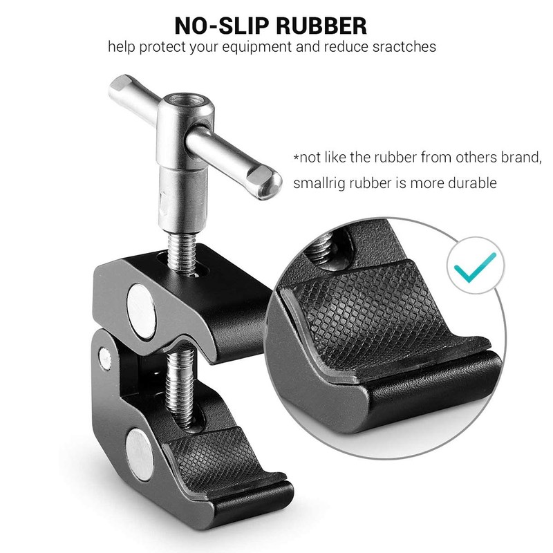 SMALLRIG 5 Inch Magic Arm with Super Clamp Large Crab
