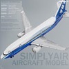 SimplyAir 1/400 BOE ing787 Airplane Model Kits Plastic Airplane Model