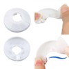 NAYAGOGO 12 PCS Plastic Radiator Pipe Covers White Pipe Collars,