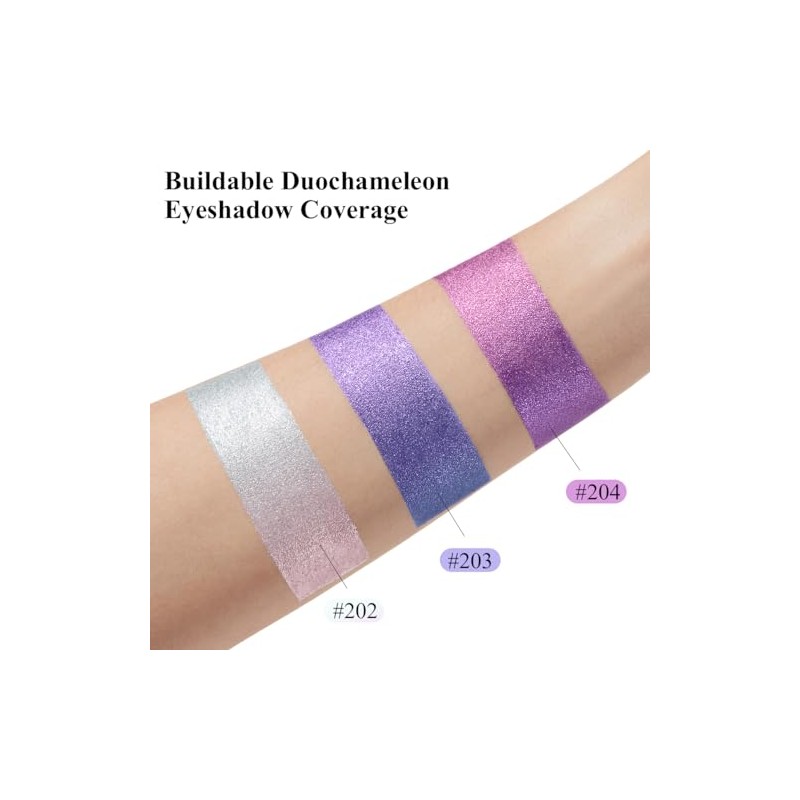 Set De 3 Sombras De Ojos En Barra, De Larga