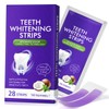 Purple Whitening Strips, Professional Teeth Whitening Strips 14 Packs 28