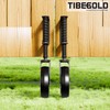 TIBEGOLD 5" Spring Loaded Gate Caster, Heavy Duty Gate Wheel