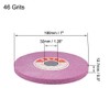 uxcell 7-Inch Bench Grinding Wheels Pink Aluminum Oxide PA 46