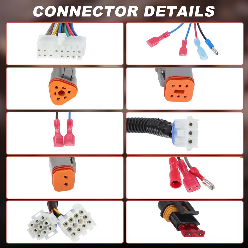 VekAuto No.102585801 Main Wire Wiring Cable Harness Compatible for Club