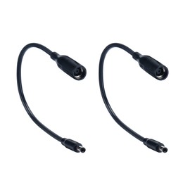 Iwlikey Dongle Tip DC - Cable convertidor de alimentación para D5g6m 0d5g6m Dell M3800 XPS 12 13 9350 3960 15 5930 5950 11 13 14 15 17 3000 5000 7000 [2 Pack]