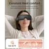 Eye Massager, WERTY Eye Massager with Heat & Bluetooth Music,