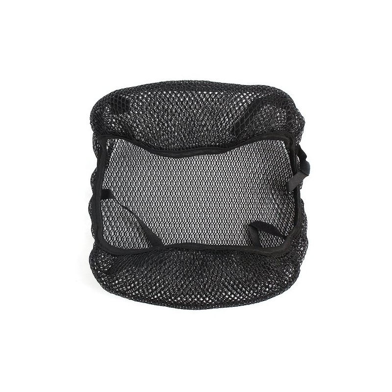 3D 에어홀 스몰메쉬 오토바이 시트커버(XXL) (블랙) 3D Air Hole Small
