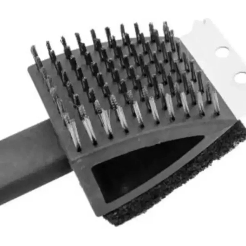 Expert Grill Cepillo Para Asador Expert Grill Triple Funcion Limpia