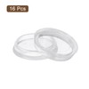 sourcing map 16 Pcs Round Furniture Caster Cups, 1-7/16" Plastic