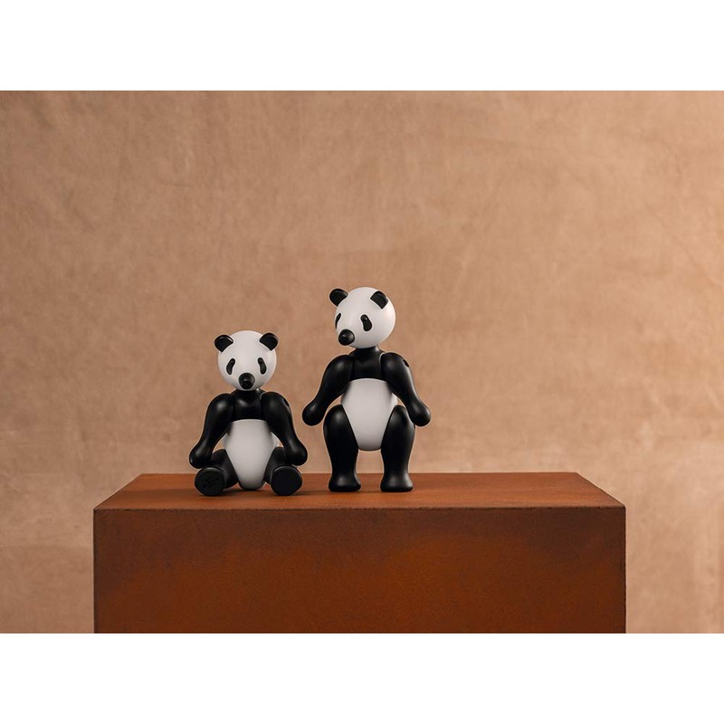 Kay Bojesen Panda Small Figures, 15 cm, Wooden Figures, Christmas
