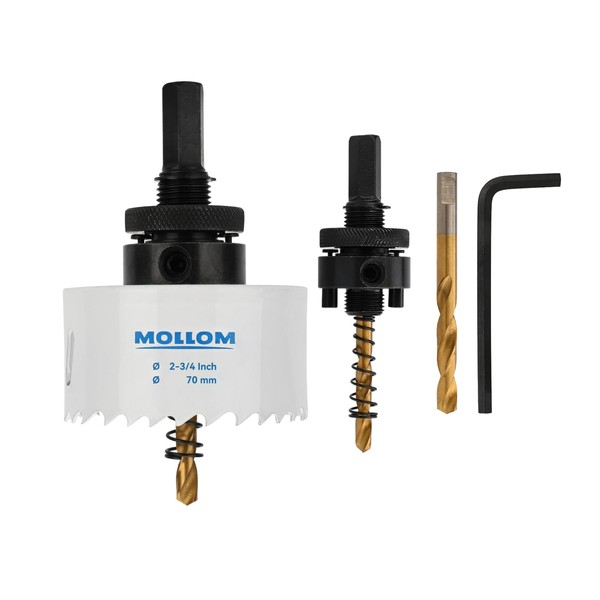 Mollom (70mm | 2-3/4") HSS M42 with 8% Cobalt BI-Metal