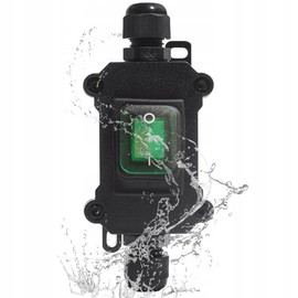 aikoolwer IP67 Waterproof Inline Cord Switch ON/Off 20A 250V 16A 125V Green LED Inline Power Lamp Switch Outdoor Switch
