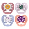 Dr. Brown's Advantage Pacifiers, Stage 1, Pink, 4-PK, Pink