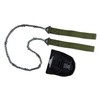 WANDERFALKE® Survival Carbon Steel Hand Chainsaw with Belt Bag for