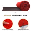 Extra Thick Red Carpet Runner for Party Felt Non-Slip Rubber