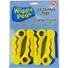 WigglyPegs Clothes Pegs - No Spring - Easy Grip Arthritis