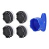 uxcell 4pcs M24 Faucet Cache Aerators with 1pc Faucet Aerator