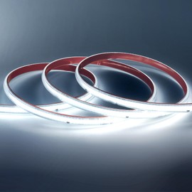 110V COB LED Strip Light - 65.6ft/20m 6000K Cool White IP65 Waterproof Light Strip Super Bright 5920LEDs Cuttable Tape for Indoor Ceiling Commercial House Outdoor Garden Terraces DIY Lighting Projects