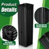 Hushee 200 Pcs Tall Tree Pot 12" Plastic Deep Plant