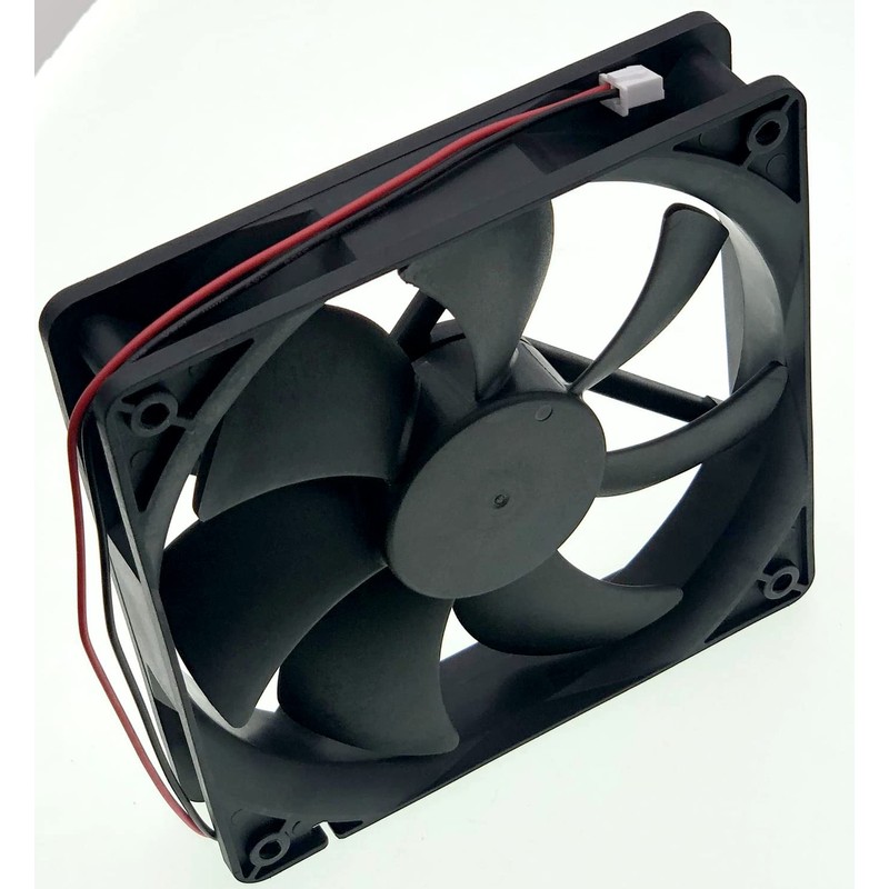 PY-1225H12S Fan 12025 DC12V 0.35A 120×120mm×25mm 2-Wire Cooling Fan
