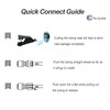 20PCS 1/4" Ice Maker & Refrigerator Water Line Kit -