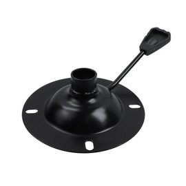 Wealrit Office Chair Tilt Control Mechanism Replacement, Iron Round Swivel Seat Base Plate for Office Chair Parts - Hole to Hole is 3.74" X 3.74", for Executive and Gaming Chairs Repair Accessories