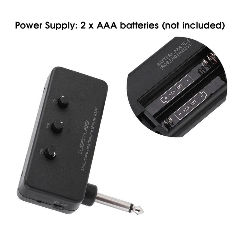 Flatsons Mini Electric Guitar Speaker Campus Style Practice Small Loudspeaker