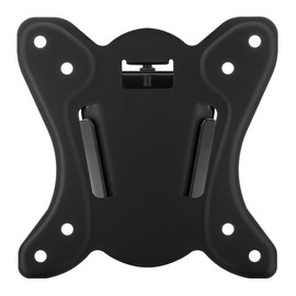 deleyCON Universal TV & Monitor Wall Mount 13 - 27 Inch (33-69 cm) - up to 25 kg - VESA 100 x 100 mm - Distance from Wall Only 15 mm - TV Monitor Mount