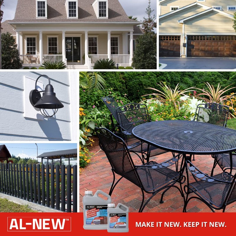 AL-NEW AL-NEW Outdoor Patio Furniture Cleaner Bundle | Restore Faded