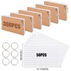 Candcamp Flash Cards,300 PCS Revision Cards White Ruled Index Cards