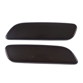 Qiosreui Rear Fog Light Cover for Chevy Corvette C6 2005-2013, Blackout Rear Bumper Fog Light Trim Cover Molding, Back Bumper Smoked Fog Lamp Shell Shade Protection Accessories