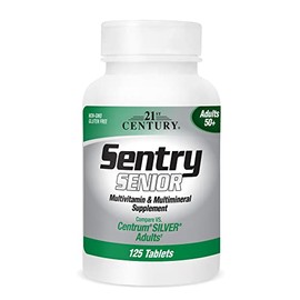 21st Century 21st Century Sentry Senior Tablets, 125-Count (22390)