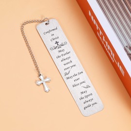 Confirmation Bookmark Gifts for Teen Boys Girls Christian Religious Baptism Gifts for Women Men Catholic Confirmation Gifts for Women Men Easter Christmas Stocking Stuffer Gifts for Godson Goddaughter