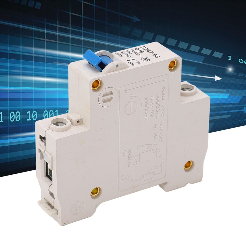 Miniature Circuit Breaker 63A 4500A Breaking Capacity Current Protection Device