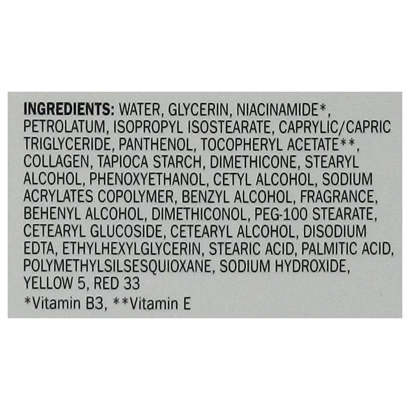 Loción corporal reafirmante e hidratante con colágeno y vitamina B3