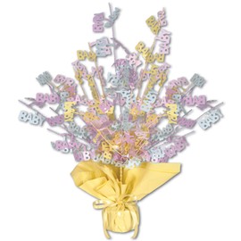 Baby Shower Gleam 'N Burst Centerpiece Party Accessory (1 count) (1/Pkg)