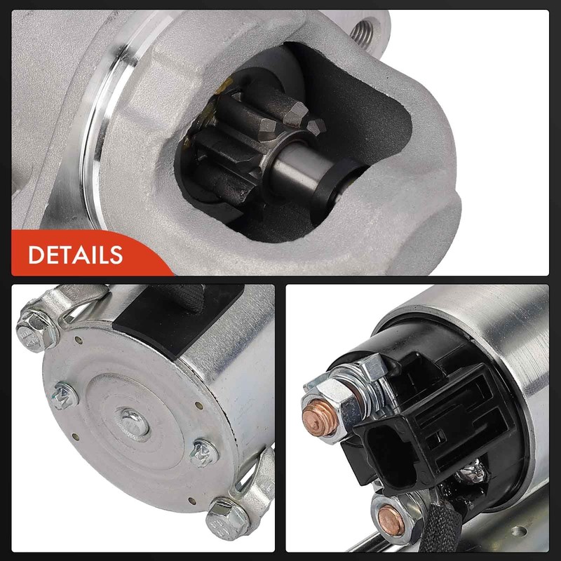 A-Premium Starter Motor Compatible with Hyundai Genesis 2010-2011 3.8L, 12V