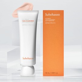Sulwhasoo Sanbaek Tone-Up Sun Cream 50ml / Daily Tone-Up Sunscreen / 설화수 상백 톤업 선크림 50ml / 데일리 톤업 선스크린