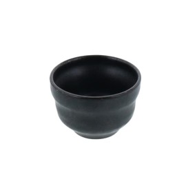 Tableware East Sake Cup Guinomi, Iron Black or-002