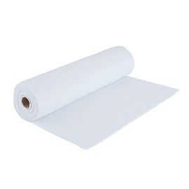 Craft Felt Roll, Length 5 m, Width 45 cm, 1-1.5 mm Thickness, Felting Crafts, White