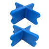 8Pcs Deck Spacers with 4 Thicknesses (1/16", 1/8", 3/16", 1/4"),