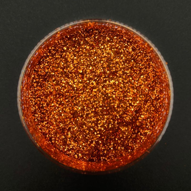 KOLOR KOALITION Automotive Metal Flake 4oz (24 Carrot Orange)