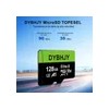 Tarjeta MicroSD 128GB DYBHJY Clase 10 U3 Alta Velocidad para