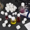 GORGECRAFT 32 Pieces 4 Sizes Bottle Empty Cap Set White