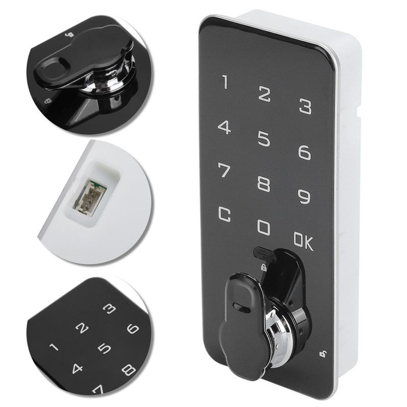 Electronic Touching Screen File Cabinet Password Lock Smart Electronic Lock