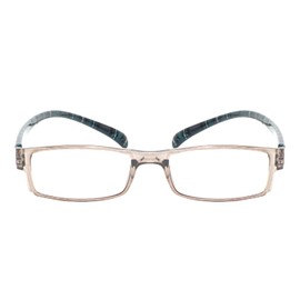 Calabria 762 Around the Neck Hanging Blue Light Reading Glasses +2.50 Plaid Mens Womens Trendy Computer Readers Long Temples